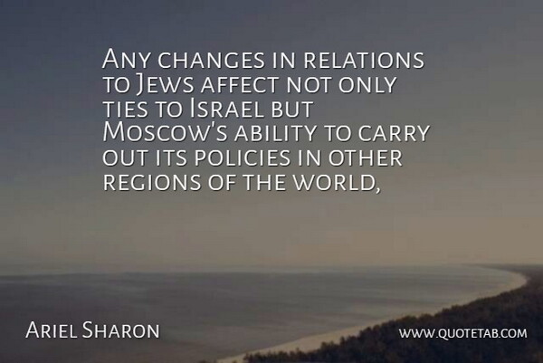 Any changes in relations to Jews affect not only ties to Israel but Moscow's ability to carry out its policies in other regions of the world,